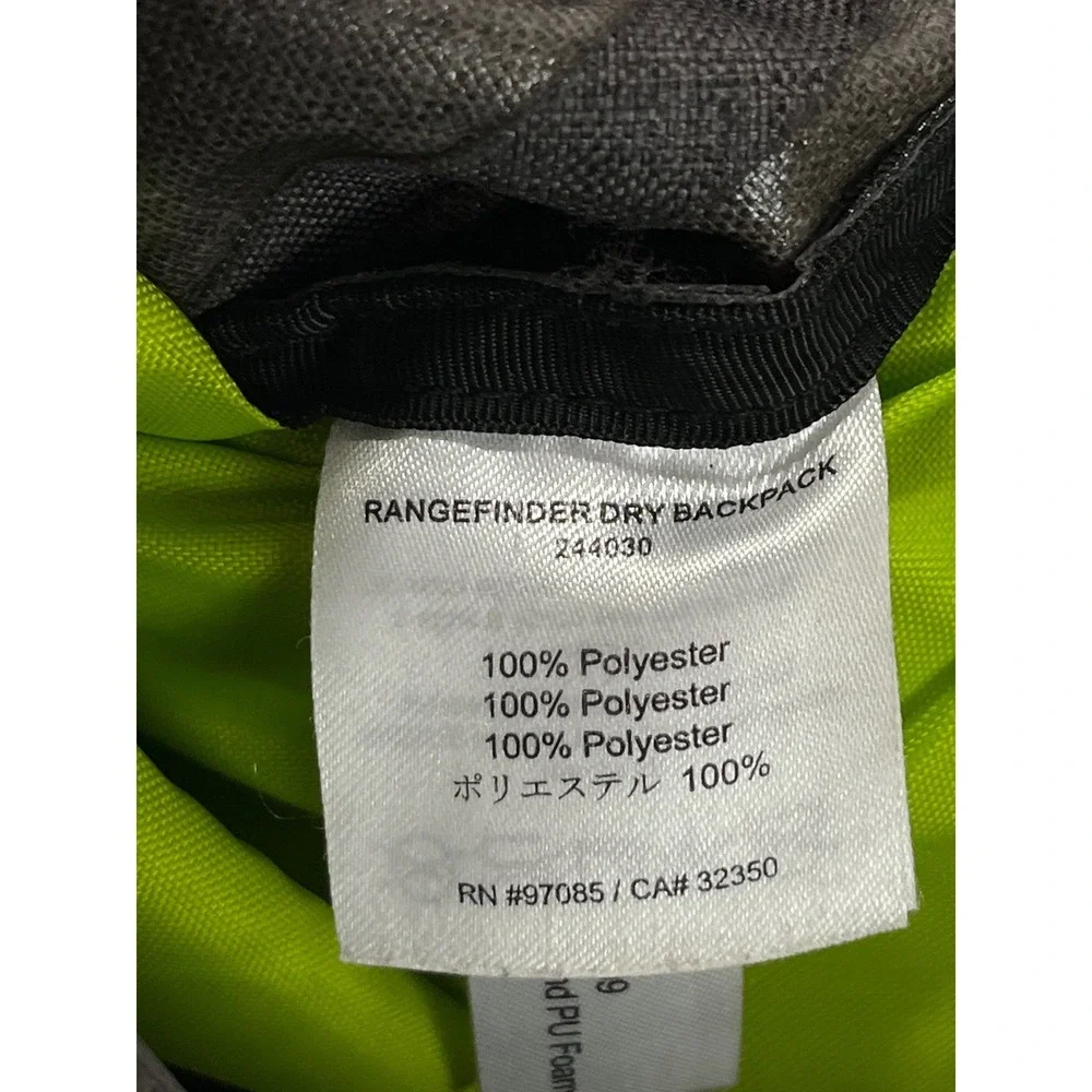 outdoor research rangefinder dry backpack‎ 20L Gray Travel Hiking Daypack Bag